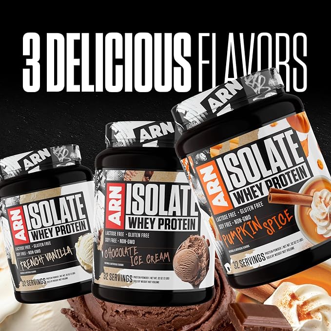 Arms Race Nutrition | ARN | Isolate Whey Protein (32 Servings Pumpkin Spice)