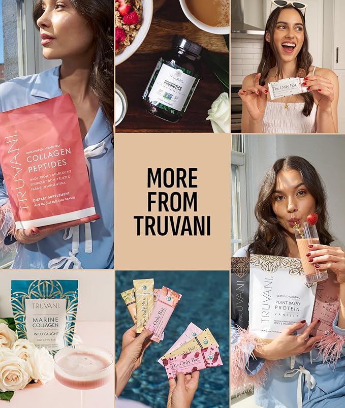 Truvani Organic Whey Protein Powder | Chocolate Peanut Butter | 20g Grass Fed Whey Protein | 20 Servings | USDA Organic &amp Non-GMO | Gluten Free | No Gums No Soy No Stevia No Added Sugars