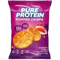 Pure Protein Popped Crisps Sweet Chili High Protein Snack 12G Protein 1.27oz. 12 Count