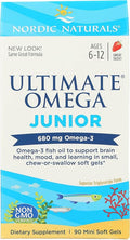 NORDIC NATURALS Junior Ultimate Omega Chewable Softgels 680 Mg 90 CT