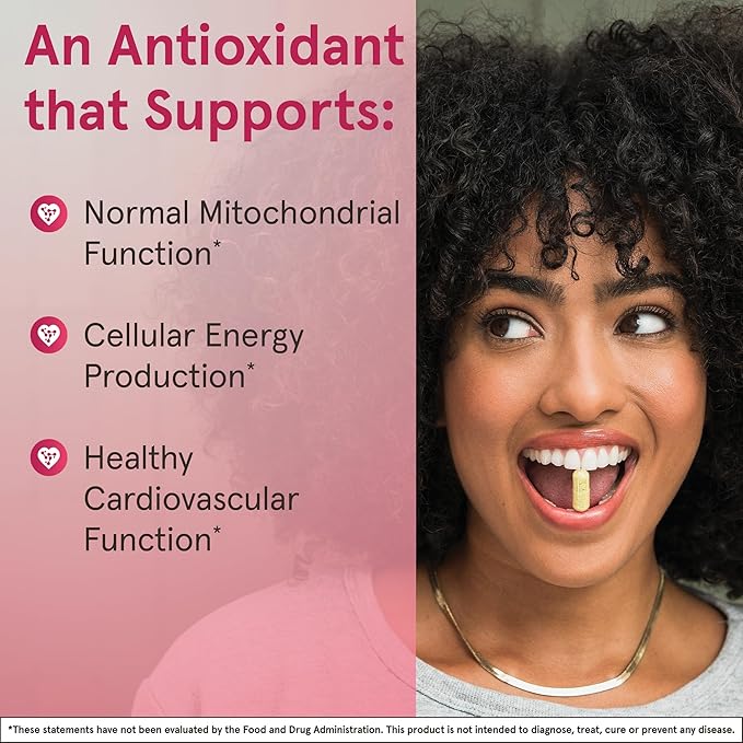 Jarrow Formulas Q-absorb Ubiquinone Co-Q10 100 mg Dietary Supplement Antioxidant Support for Mitochondrial Health Cellular Energy Production and Cardiovascular Health 120 Softgels 120 Day Supply