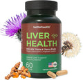 Liver Cleanse Detox &amp Repair Supplement with Milk Thistle Dandelion Root &amp Artichoke Extract – Herbal Liver Support &amp Daily Detox Capsules for Men &amp Women Vegan 60 Count