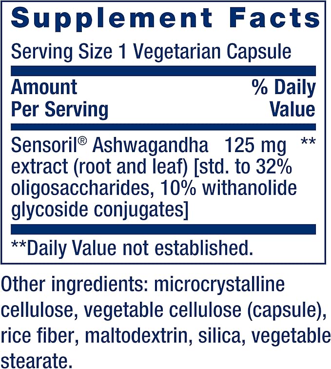 Life Extension Two-Per-Day 120 Tablet Multi-Vitamin &amp 60 Capsule Optimized Ashwagandha Stress Relief Supplement Bundle