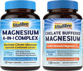 6 in 1 Magnesium Complex 120 Caps and Magnesium Citrate 120 Caps