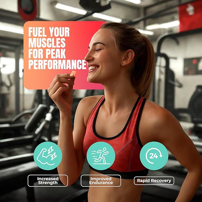 Jaeva Sugar Free Creatine Monohydrate Gummies 5g 5000mg for Men &amp Women Lemon - 120 Count Pre Workout Chews for Energy Boost for Building Muscle and Strength Vegan Non-GMO- 3rd Party lab Tes