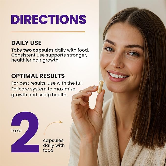 Biotin Hair Growth Supplement with Collagen Keratin and Probiotics – Hair Growth Support Skin &amp Nails Supplement for Men and Women – Supports Thicker Stronger Hair – Made in USA (1 Pack)