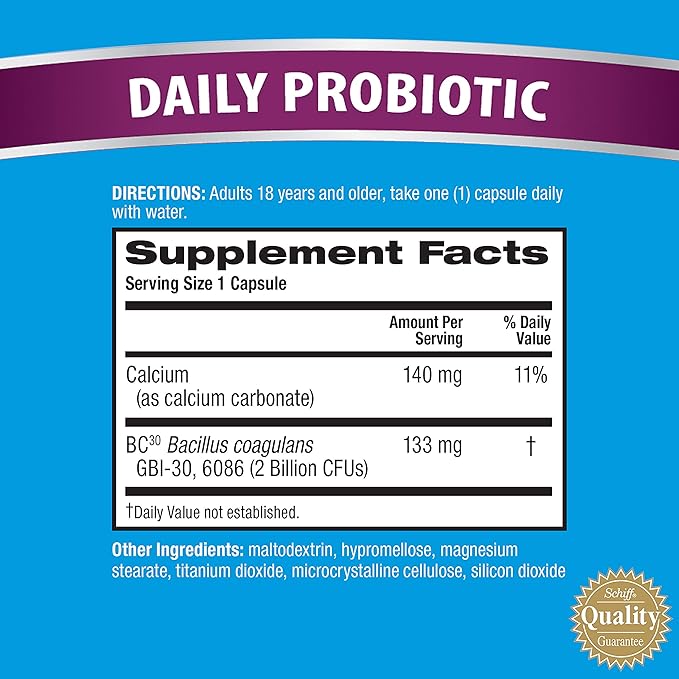 Daily Probiotic Capsule - Digestive Advantage 80 Capsules and Lactose Defense Lactase Capsule (96 Capsules)