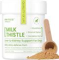 Pawpulse Formula Milk Thistle for Dogs – Liver &amp Kidney Support Powder with Silymarin &amp Glutathione – Daily Detox Antioxidant &amp Metabolic Natural Support 2.12 oz