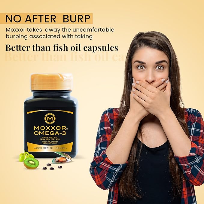 Omega 3 New Zealand Green Lipped Mussel Oil Soft Capsules for Joint Support and Mobility Heart &amp Immune Support No Fishy Aftertaste 2-Pack 120Soft caps 2-Soft caps Per Day 60 Day Supply