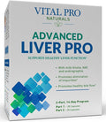 Vital Pro Naturals – Advanced Liver Pro Liver Cleanse and Detox with Milk Thistle NAC Supplement N-Acetyl Cysteine Alpha Lipoic Acid 2-Part 14-Day Kit 56 Capsules