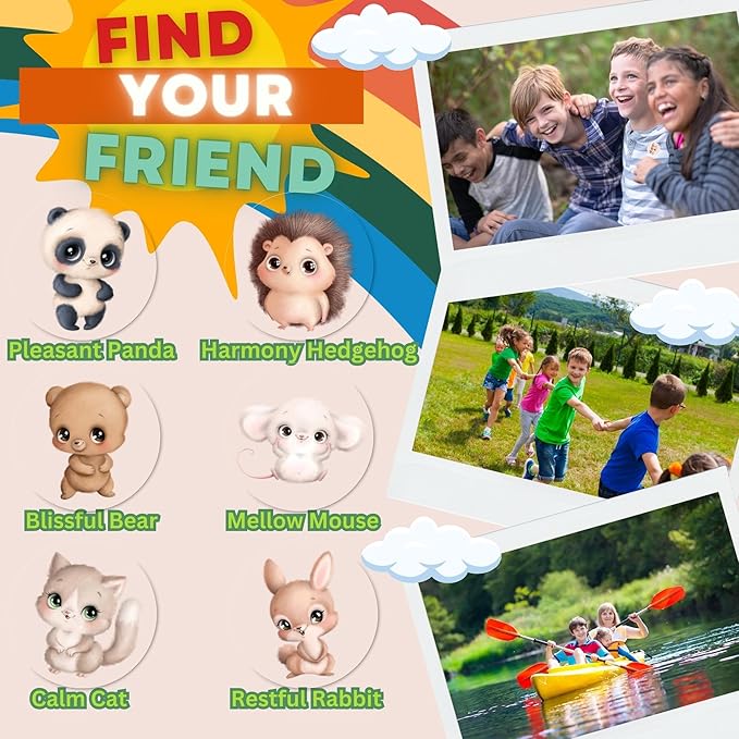 Mood Calming Stickers for Kids/Adults (90 Pack) – All Natural Patches Chemical and Drug Free Mood Support for Relaxation