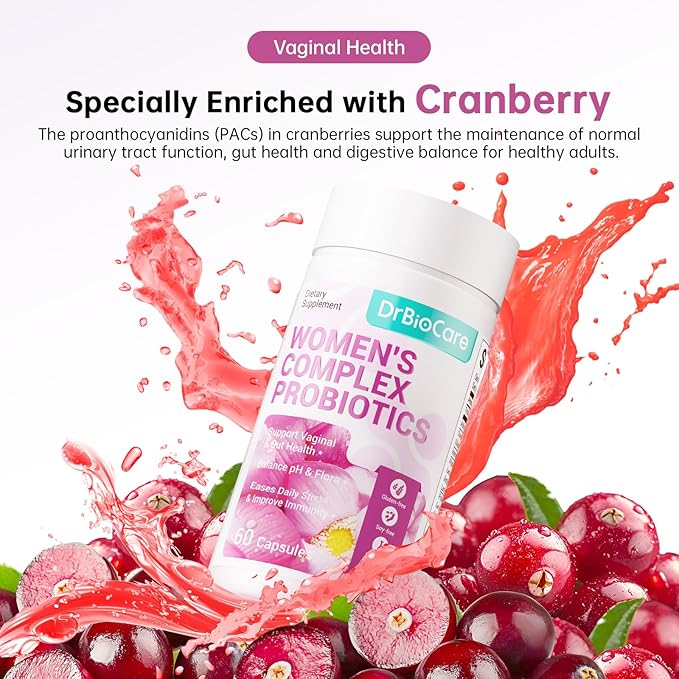 DrBioCare Living Collagen L-Carnitine Complex Supplement and Women's Complex Probiotics