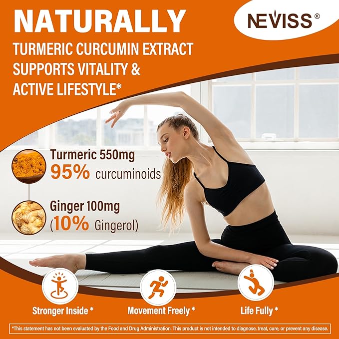 Sugar Free Turmeric Curcumin Filled Gummies 550mg for Adults Ginger &amp Black Pepper | 95% Curcuminoids w/Prebiotic Probiotic &amp Postbiotic Blend Support Immune &amp Digestive Health Vegan