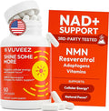 NAD+ Supplement with NMN &amp Resveratrol – Supports Cellular Energy &amp Focus – 60 Capsules – for Women &amp Men – Shine Some More