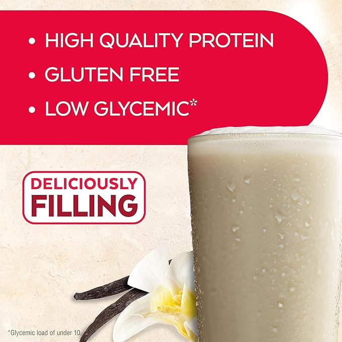 Atkins Vanilla Cream Meal Size Protein Shake 23g Protein &amp Strawberry Protein Shake 15g Protein Low Glycemic 2g Net Carb 1g Sugar Keto Friendly 12 Count