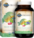 Garden of Life Calcium Supplement with Magnesium &amp Organic Vitamin D3 K2 Made from Whole Foods Gluten-Free 90 Count