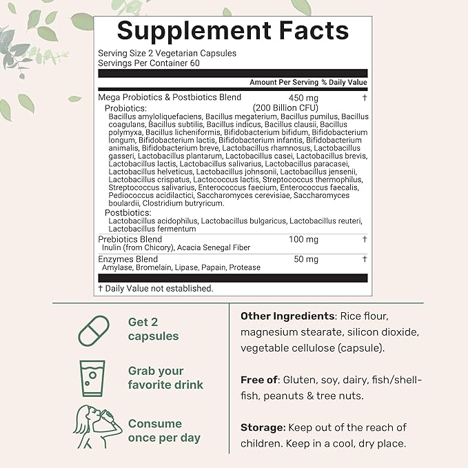 Micro Ingredients Vitamin D3 10000iu + K2 200mcg Softgels &amp Mega Probiotics 200 Billion CFU Veggie Capsules | 2 Pack Bundle | D &amp K Sunshine Vitamins | 40 Strains + Inulin Acacia &amp Brom