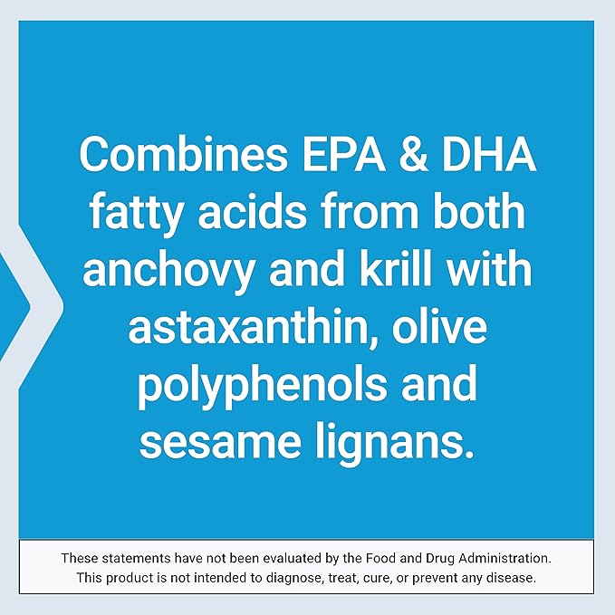Life Extension Super Omega-3 Plus EPA/DHA Fish Oil Sesame Lignans Olive Extract Krill &amp Astaxanthin - Heart Brain &amp Joint Health Support - Gluten-Free Non-GMO - 120 Softgels
