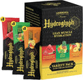 Ambrosia Hydroglyph Intraworkout Electrolytes Hydration Drink Mix | Sugar Free Electrolyte Powder with Amino Acids | Supports Lean Muscle During Fasting | 30 Servings | Variety Pack