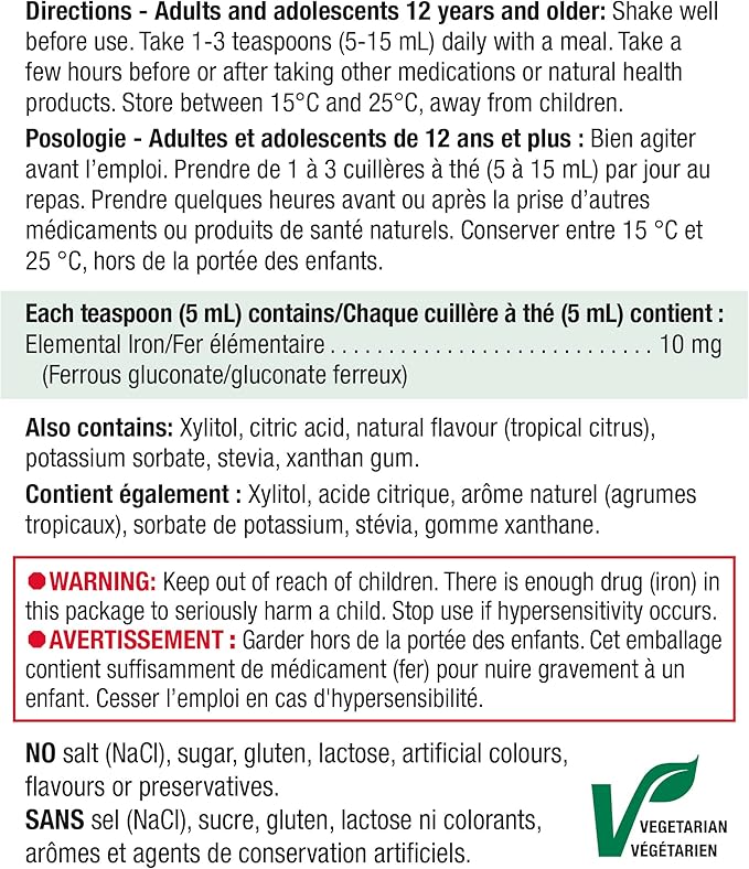 Jamieson Liquid Iron 200ml