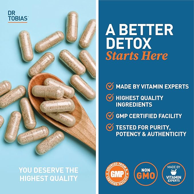 Dr. Tobias Omega 3 Fish Oil &amp Lung Health Supplements for Heart Brain &amp Immune Support Lung Cleanse &amp Detox Formula for Bronchial &amp Respiratory System 60 Capsules