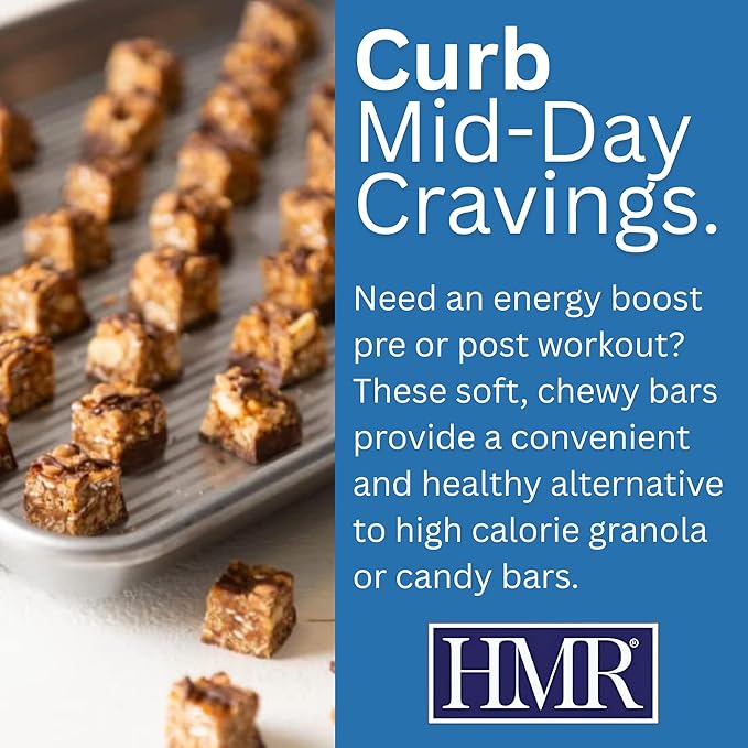 HMR Iced Oatmeal Protein Bar 24 Count | Nutritious Snack to Support Weight Maintenance | Low Calorie Dessert | 10g of Protein