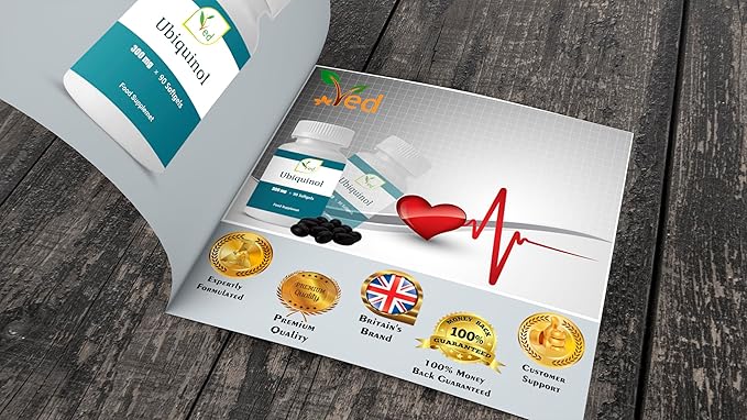 Ubiquinol 300mg 90 Softgels Enhanced Bioactivity CoQ10