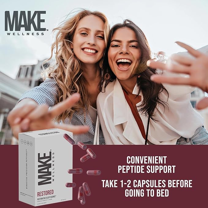 Restored™ Supplement | 30 Capsules | Supports Vitality &amp Overall Wellness