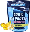 Healthy 'N Fit 100% Egg Protein- Banana Blast (4lb): 100% Egg White Protein. Zero Lactose Zero Sugar.- Ultra Pure Natural Egg Protein Isolate