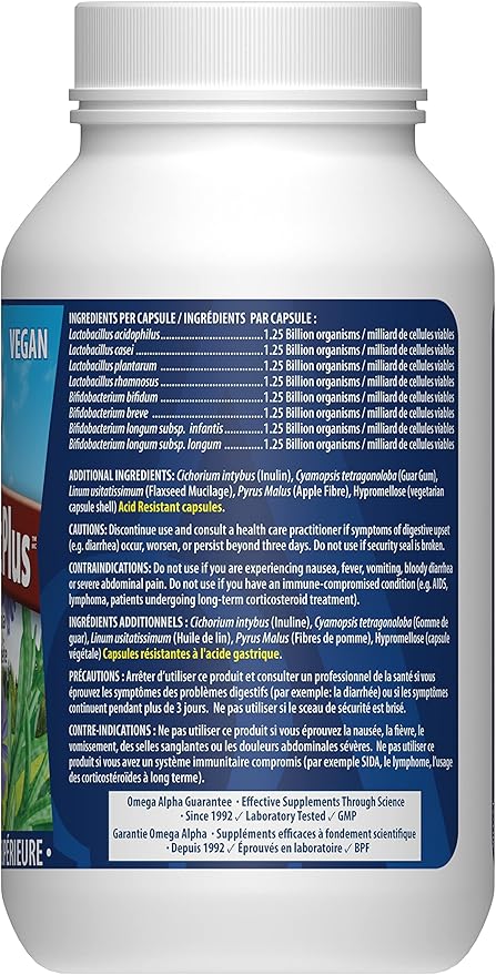 Omega Alpha Ultra Probiotic Plus 60s
