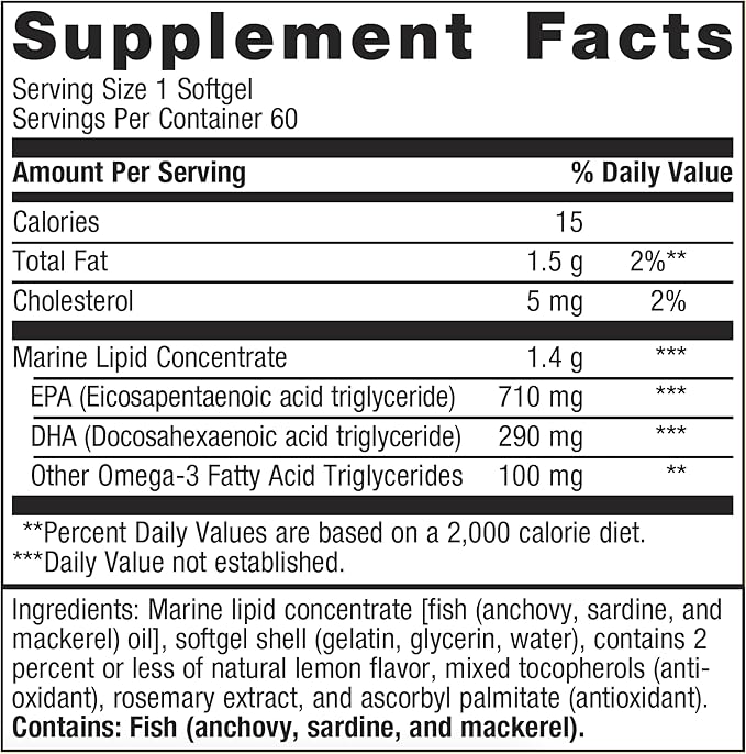 Metagenics Wellness Essentials - 30 Count OmegaGenics EPA-DHA 1000-60 Softgels and D3 5000-120 Softgels