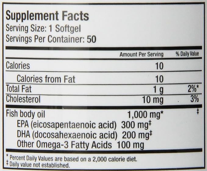 Omegaworks Super Omega 3 Softgels 50-Count Bottles (Pack of 2)