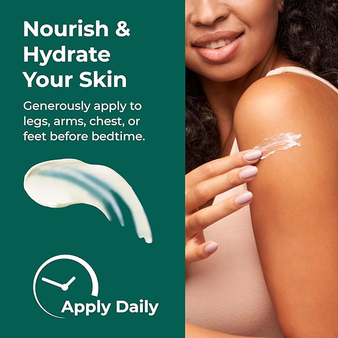 Magnesium Cream with Eucalyptus Scent Topical Cream for Sleep Leg Cramps &amp Pain Muscle Relaxation Calm Moisturizing Supplement with Coconut Oil Shea Butter Aloe 4oz USA Made