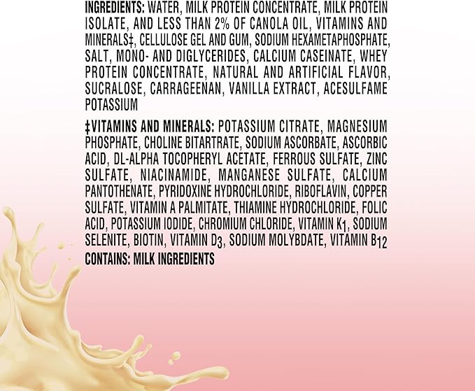 BOOST MAX Protein Shakes Ready to Drink - 30g High Protein Shake - Vanilla | Nutritional Drinks to Support Muscle Recovery After Exercise 26 Vitamins &amp Minerals 1g Sugar 11 fl oz (Pack of 18)