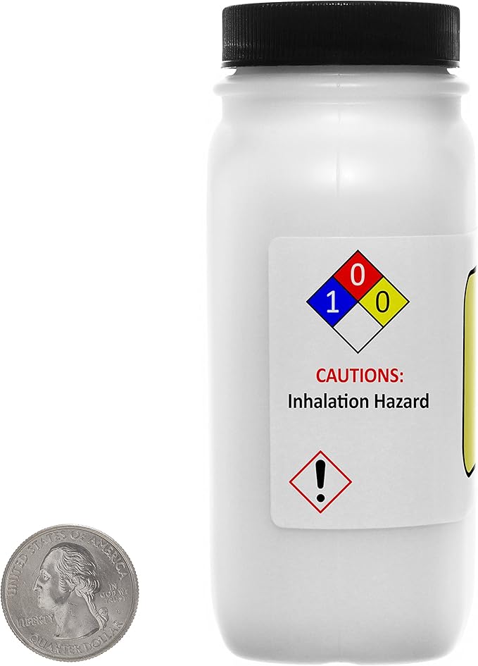 Calcium Carbonate [CaCO3] 97.55% ACS Grade Powder 1 Lb in Two Space-Saver Bottles