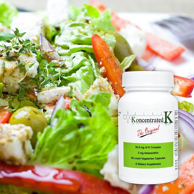 30.5 milligrams of Ks 2 milligrams Astaxanthin