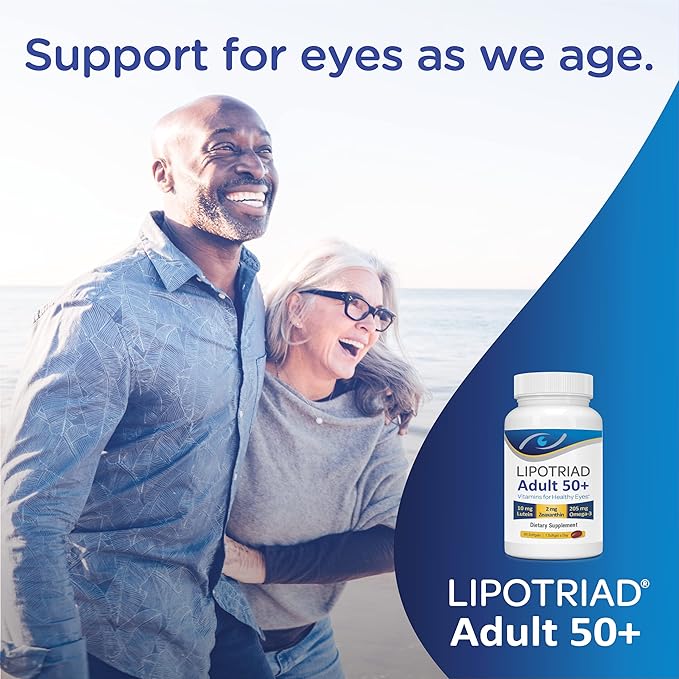 Eye Vitamin and Mineral Supplement with Zinc Vitamins C &amp E Omega 3 Lutein &amp Zeaxanthin - 60 Count