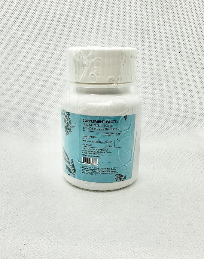 UMA Deep De-Stress Herbal Supplement | 100% Organic Ayurvedic Ashwagandha Supplement