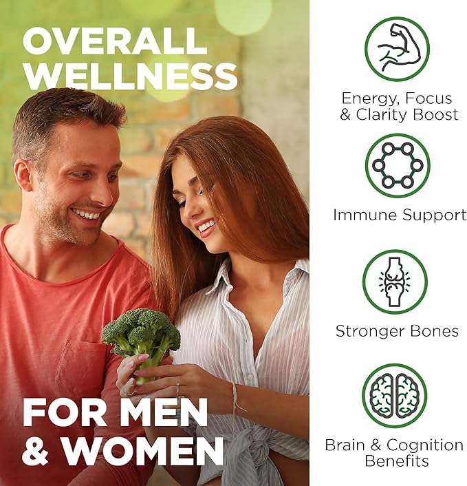 Nutrivein Whole Food Multivitamin for Men &amp Women – 120 Vegan Multivitamin Caps for Adults – Daily Energy Immune &amp Heart Support – Raw Fruit &amp Veggie Blend + B Vitamins - Not Intended for