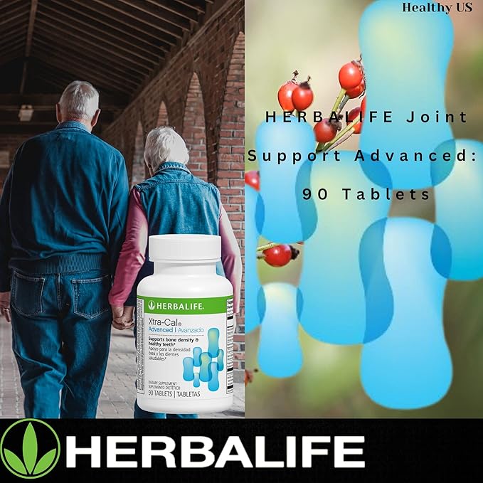 Herbalife Xtra-Cal Advanced: Tablets with Vitamin D and Minerals Rich in Calcium (90 Tablets)