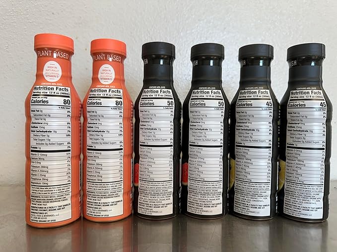 KARVIVA Immunity &amp Collagen Boost Juice Organic Wellness Juices with Prebiotics Collagen Natural Electrolyte Antioxidants Low-Sugar &amp Gluten Free 6 Bottles 12 oz