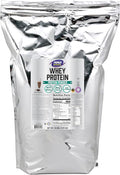 NOW Foods Sports Nutrition Whey Protein 24 g With BCAAs Creamy Chocolate Powder 10-Pound