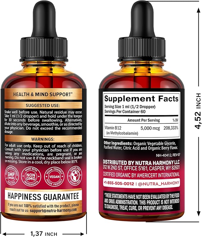 Bariatric Multivitamin Capsules &amp Organic Vitamin B12 Drops