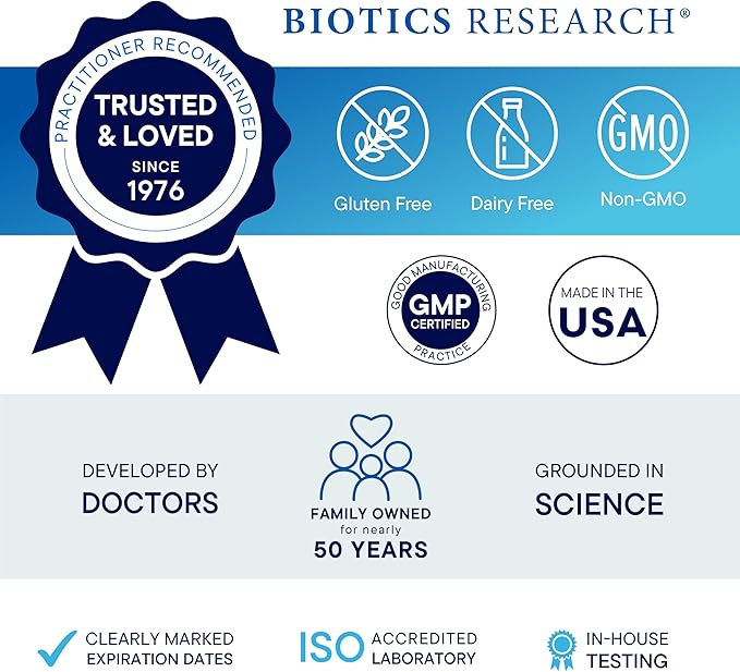 Biotics Research Gastrazyme &amp GI Resolve –Digestive &amp Gut Lining Support – Vitamin U Chlorophyllins Gamma Oryzanol L-Glutamine Zinc Carnosine &amp Botanicals – Gastrointestinal Health- 90