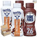 Ready to Drink Fairlife Protein Shakes | Nutrition Plan Protein Shake | Chocolate| Core Power Elite | Fair life Protein Shakes Variety Pack | 11.5 Fl Oz Pack of 4 | Every Order is Elegantly Packaged i
