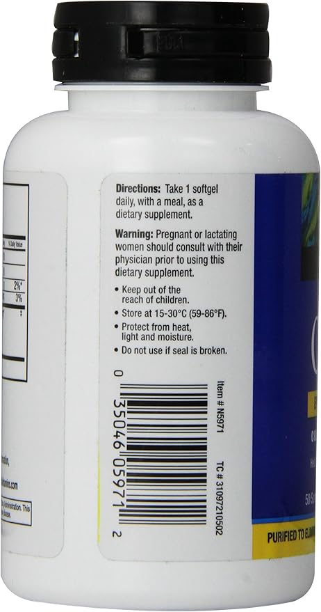 Omegaworks Super Omega 3 Softgels 50-Count Bottles (Pack of 2)