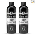 Tonic Man Old Fashioned Organic Wellness Herbal Tonic Made with Raw Apple Cider Vinegar Organic Herbs and Spices Energize Body | Immunity Booster Non-GMO 16oz Bottle (Pack of 2)