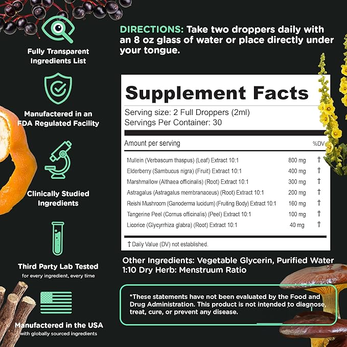 Super Liver &amp Super Lungs Bundle – Natural Herbal Support for Liver Function Lung Health and Daily Wellness – Milk Thistle DHM Ginseng &amp Herbal Extracts – Vegan Non-GMO Formula