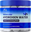 PHM Hydrogen Water Tablets for Drinking Water - H2 Molecular Tabs | Magnesium Pills Electrolytes Hydration Supplement to Support Healthy Aging &amp Energy Boost | 90 Tablets 3 Months Supply