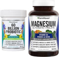 FarmHaven Magnesium Glycinate &amp Malate Complex and 60 Billion CFU Probiotic